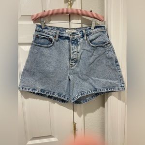 Abercrombie & Fitch Curve Love High Rise the Dad Short size 29/8R
